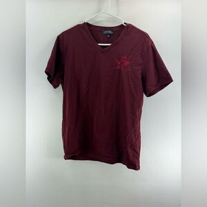 SuperNatural Benny The Butcher V-Neck T-shirt- Dark Wine- Size L